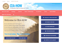 Tablet Screenshot of ceahow.org